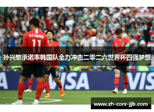 孙兴慜承诺率韩国队全力冲击二零二六世界杯四强梦想 孙兴慜承诺率韩国队全力冲击二零二六世界杯四强梦想